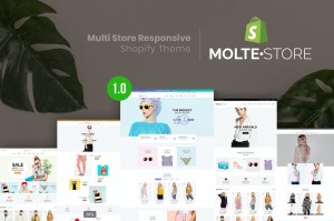 قالب MolteStore متجاوب متعدد الإستخدامات 